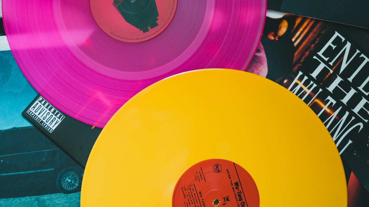 Vinyl record detail — like lossless audio, zero-compression file transfer preserves every bit of the original without degradation